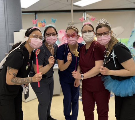 VCC dental hygiene students