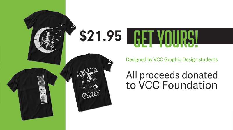 Graphic design VCC T-shirts 2021