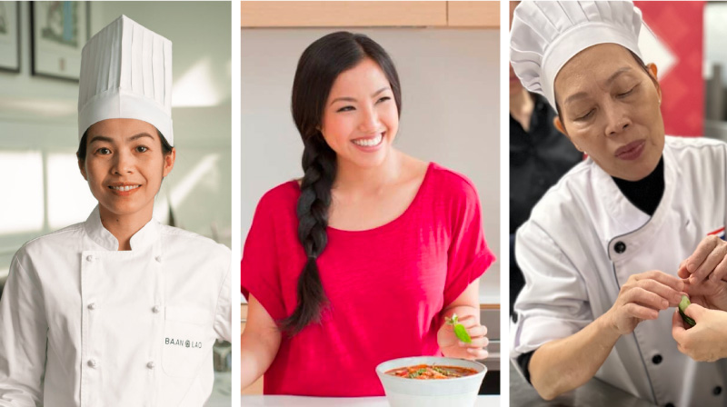Headshots of Thai Chefs