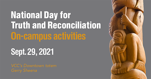 National Day for Truth and Reconciliation on-campus activities